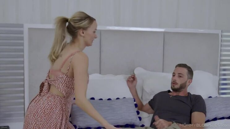 [MommyBlowsBest] - Pristine Edge Caught in the Act with Step-mom - Pristine Edge
