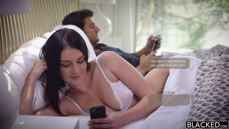 [BLACKED] - Hardcore Cheating Girlfriend Rides the BBC - Amanda Lane - Jason Brown