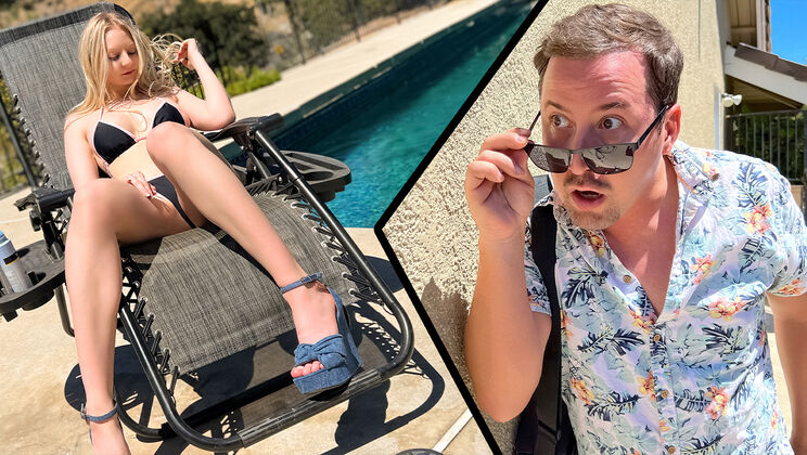 [MessyJessy] - Chance Encounter by the Pool - Jessy Jones - Jenna Fireworks
