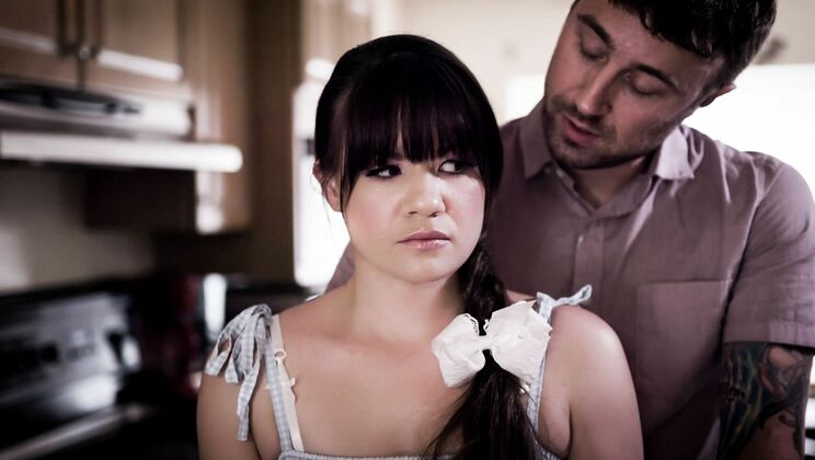 [PureTaboo] - Brunette Beauty's Blowjob Secrets - Chad Alva - Alison Rey