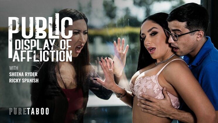 [PureTaboo] - Tattooed Hairy Latina Takes It Deep - Ricky Spanish - Sheena Ryder