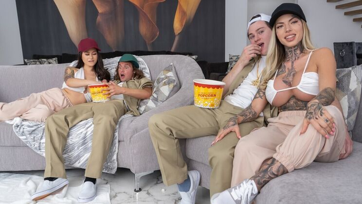 [Brazzers] - Twinning for Tits and Ass