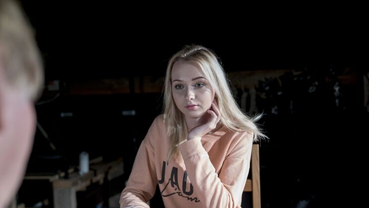 [Oldje] - Blonde and Busty Martha Gets Played by Felix - Felix - Martha