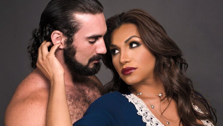 [TransSensual] - Brunette Bombshell Jaxton Wheeler Fucked by Shemale - Jessy Dubai - Jaxton Wheeler