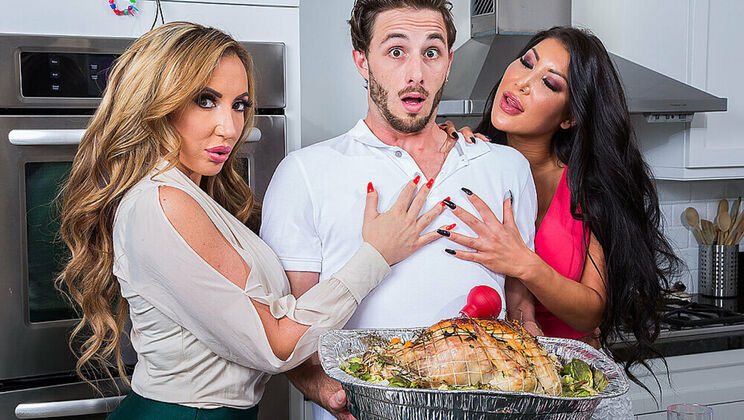 [MyFriend'sHotMom] - Richelle Ryan and August Taylor Team Up For A Hot Threesome - August Taylor - Richelle Ryan - Lucas Frost