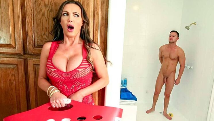 [StepmomVideos] - Big Tits Blowout with Step Mom after Workout - Abella Danger - Nikki Benz