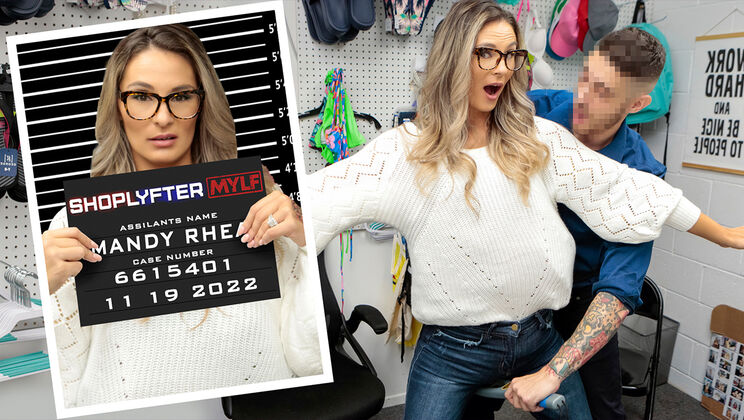 [ShopLyfterMYLF] - Busted: The Stepmom Shoplifter - Billy Boston - Mandy Rhea