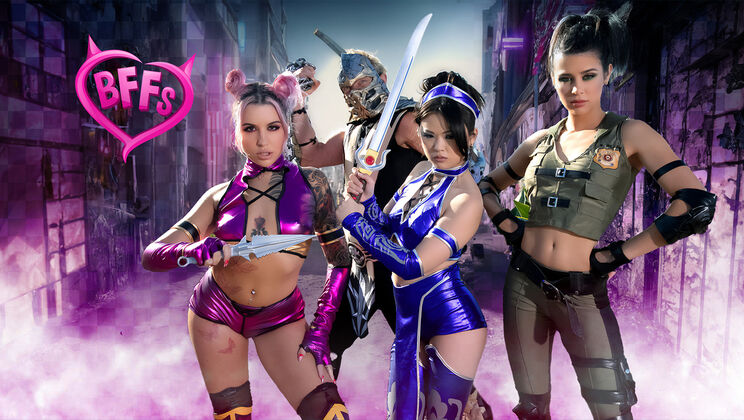 [BFFs] - Kombat for Lust - Lulu Chu - Kylie Rocket - Clarke Kent - Luna Legend