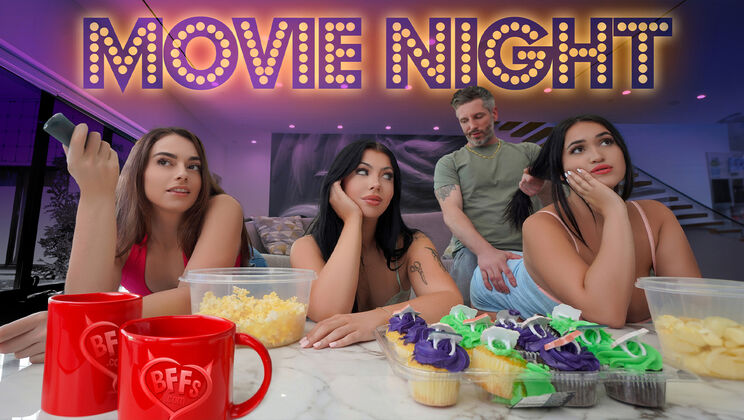 [BFFs] - Brunette Bombshells Party Hardcore - Mike Mancini - Sophia Burns - Holly Day - Nia Bleu