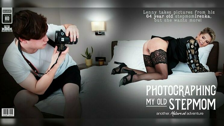 [Mature.nl] - Blonde Bombshell Irenka Seduces Stepson into Hot Hardcore Action