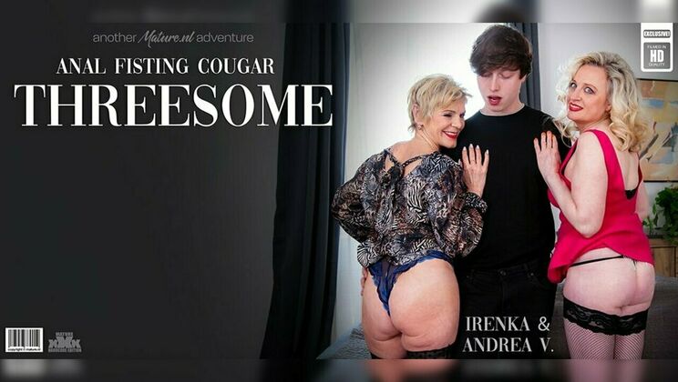 [Mature.nl] - Horny Old and Young Lesbians in Anal Action - Irenka - Andrea V. - Lenny Yankee