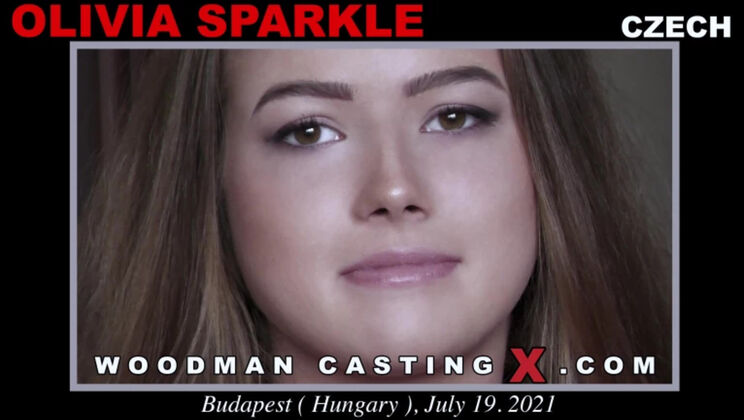 [WoodmanCasting] - BrunetteBeauty Olivia Sparkle's Blowjob Audition - Olivia Sparkle