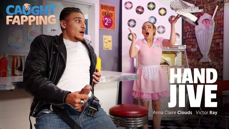 [CaughtFapping] - Uniformed Sins with Victor Ray - Anna Claire Clouds - Victor Ray