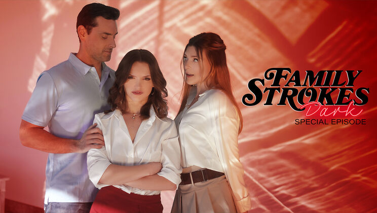 [FamilyStrokes] - Cum-filled Thong Tease with Stepsister Gracie - Ryan Driller - Gracie Gates - Alex Kane