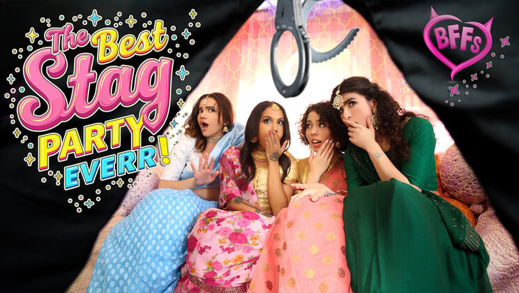 [BFFs] - Stripper Surprise: Petite Latinas Get Down and Dirty - Naudi Nala - Nina White - Satine Summers - Jason Sarcinelli - Nikki Slick