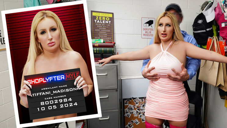 Pretentious PAWG Tiffani Gets Her Cum on Tits in Case No. 8002984