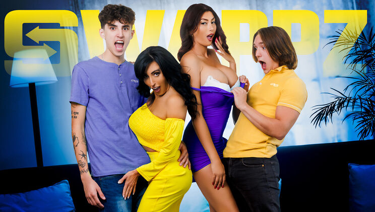 [MomSwap] - Dirty Latina Games - Lola Pearl - Dylan Ledger - Abi James - Axel Haze