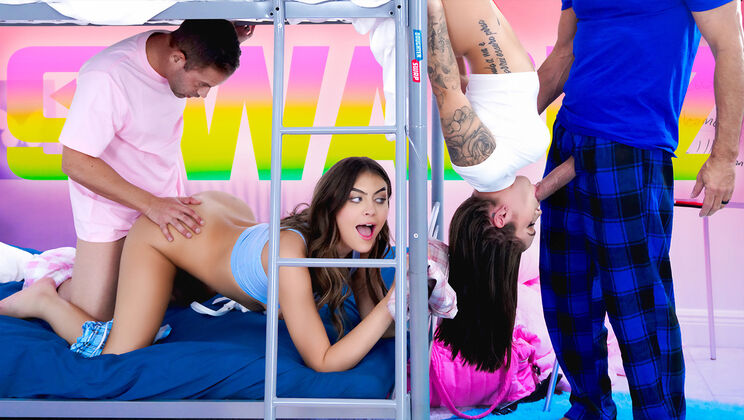 [DaughterSwap] - Swap and Share in College - Nicky Rebel - Selina Bentz - Peter Fitzwell - Bunny Fae