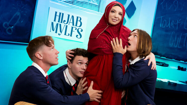 [HijabMylfs] - A Woman's Thirst for Three Cocks - Rion King - Kiki Daire - Josh Rivers - Axel Haze