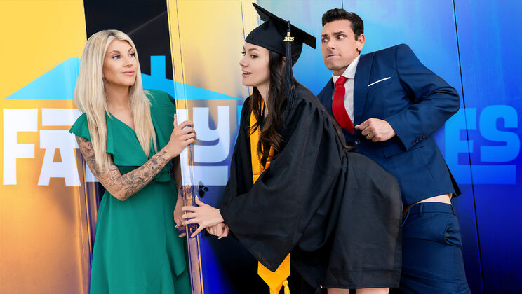 [FamilyStrokes] - Graduation Day Cuckquean - Ryan Driller Fucks Selena Love Hard - Ryan Driller - Selena Love