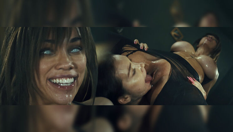 [Parasited] - Lesbian Fetish Fun: Octokuro and Matty Mila Scissoring