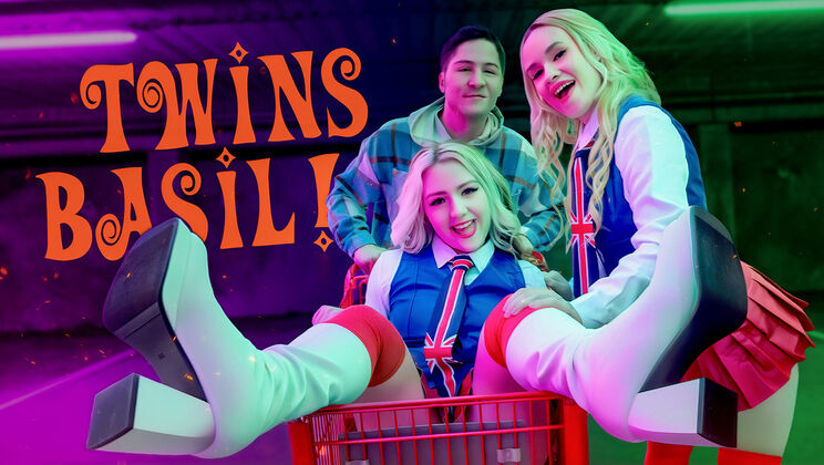 [StepSiblings] - Blonde and Brunette Sisters Give Connor Kennedy a BJ - Connor Kennedy - Eva Nyx - Khloe Kingsley