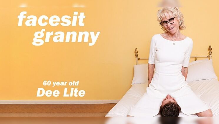 [Mature.nl] - 60 Year Old Blonde Grandma Facesits Toy Boy