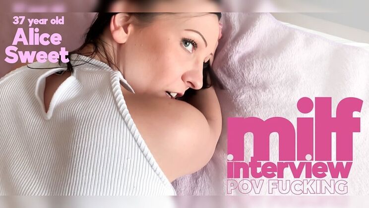 [Mature.nl] - Skinny MILF Alice Sweet POV Interview - Shaved Pussy Fucked - Jean Pallett - Alice Sweet (EU)