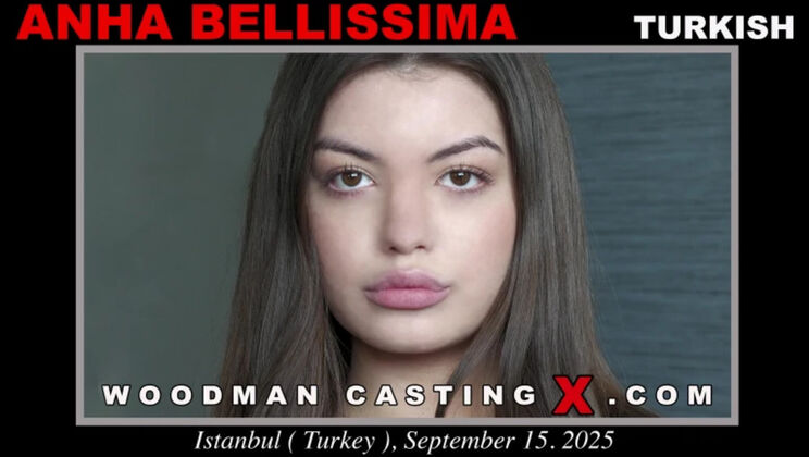 [WoodmanCasting] - Gorgeous Anha Bellissima Casting: Big Tits, First Time Anal & Gaping - Anha Bellissima