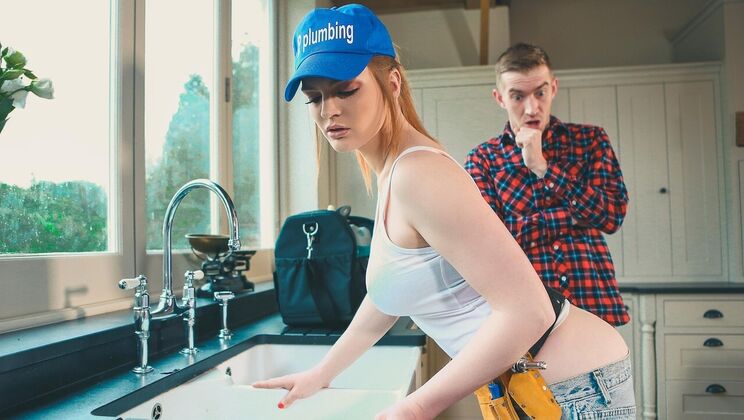 [DigitalPlayground] - Work Fantasy Fulfilled: Plumber Bangs Tenant - Danny D - Carly Rae