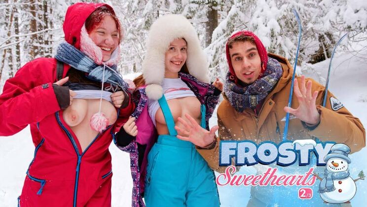 [ClubSweethearts] - Frosty Sweethearts 2: European Teens Outdoor Sex Tape - Vivi - Cristafeer Robien - Kate Rose