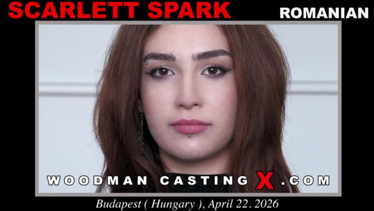 Cute Scarlett Spark Blowjob and Cum on Face